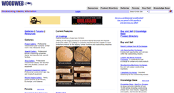 Desktop Screenshot of mobile.woodweb.com
